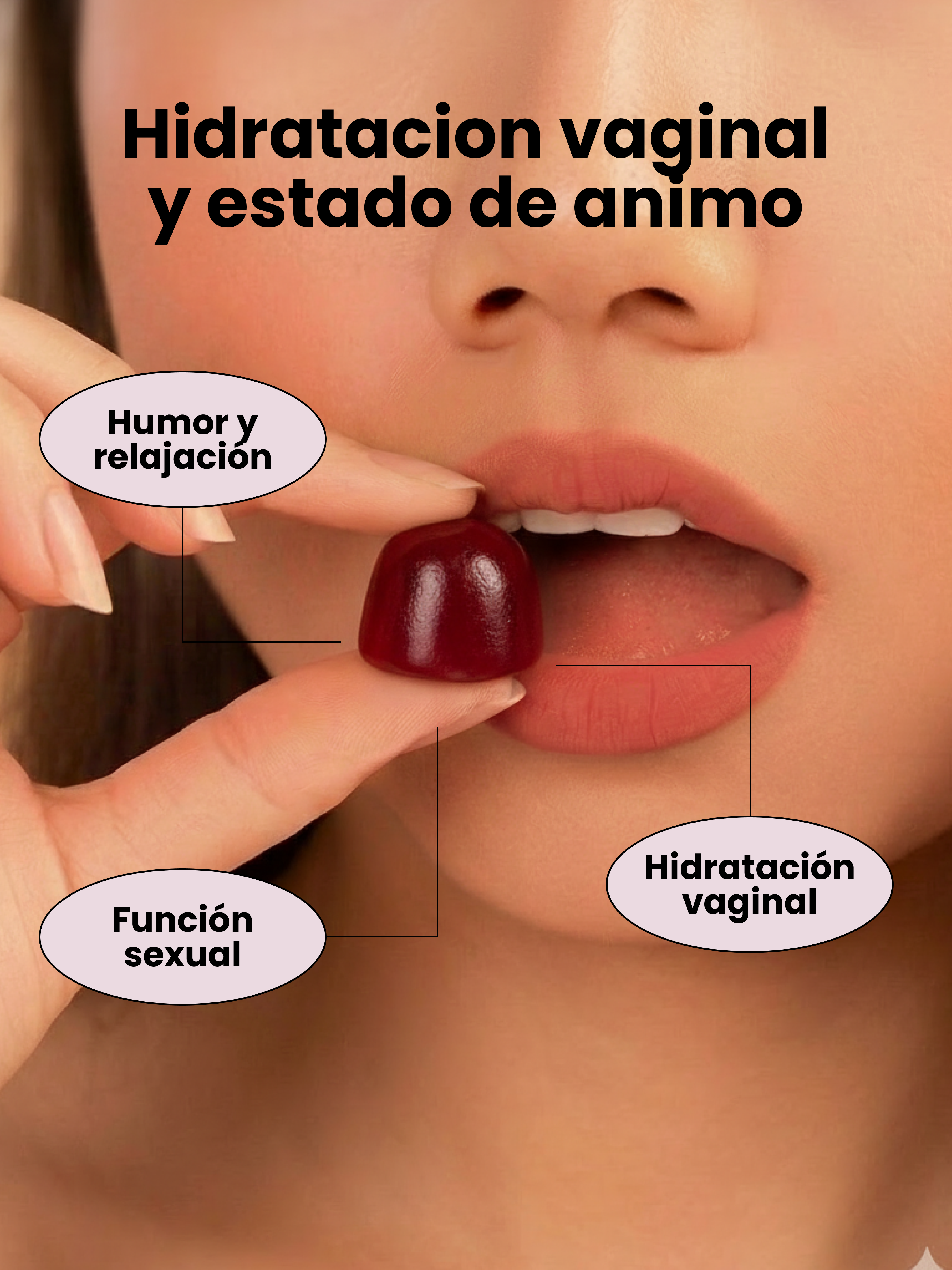 Gomitas Para Lubricacion Vaginal & Deseo