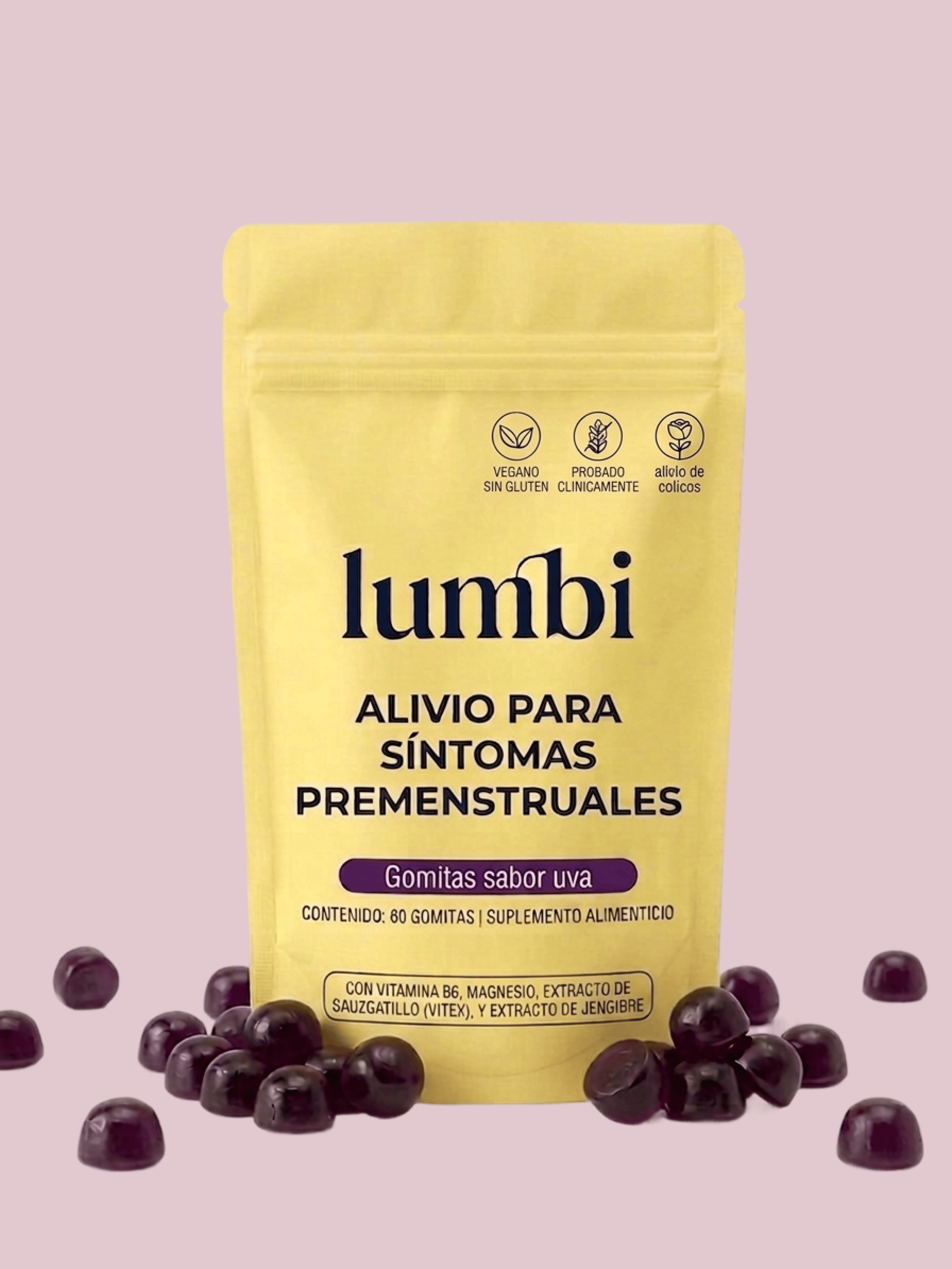 Gomitas Alivio Para Sintomas Pre Menstruales