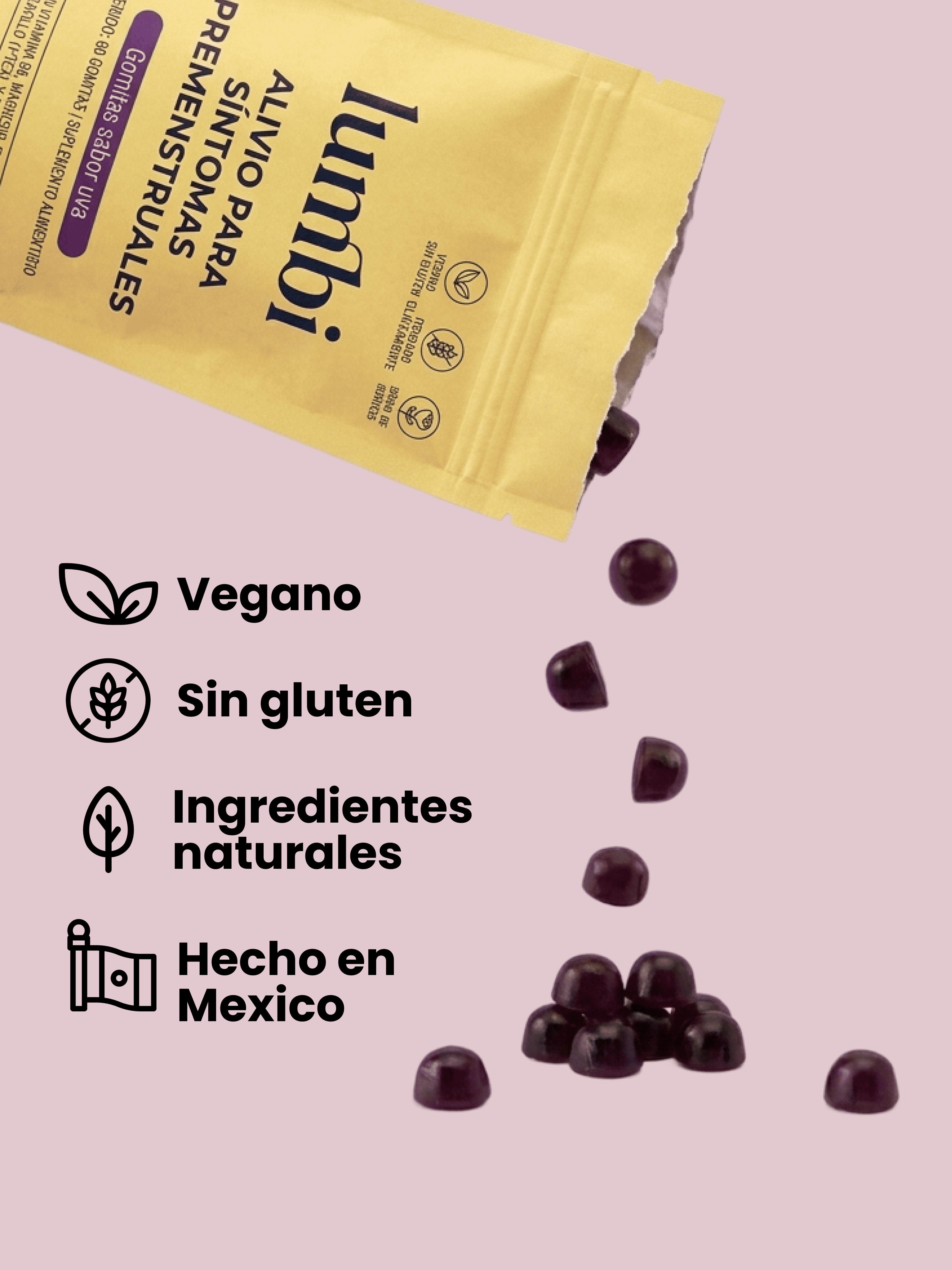 Gomitas Alivio Para Sintomas Pre Menstruales